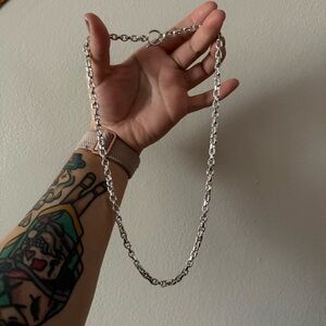 Vintage Taxco Toggle Chain Necklace